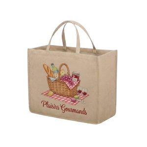 Sac en toile de jute